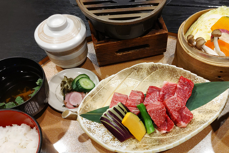 近江牛 ステーキ膳