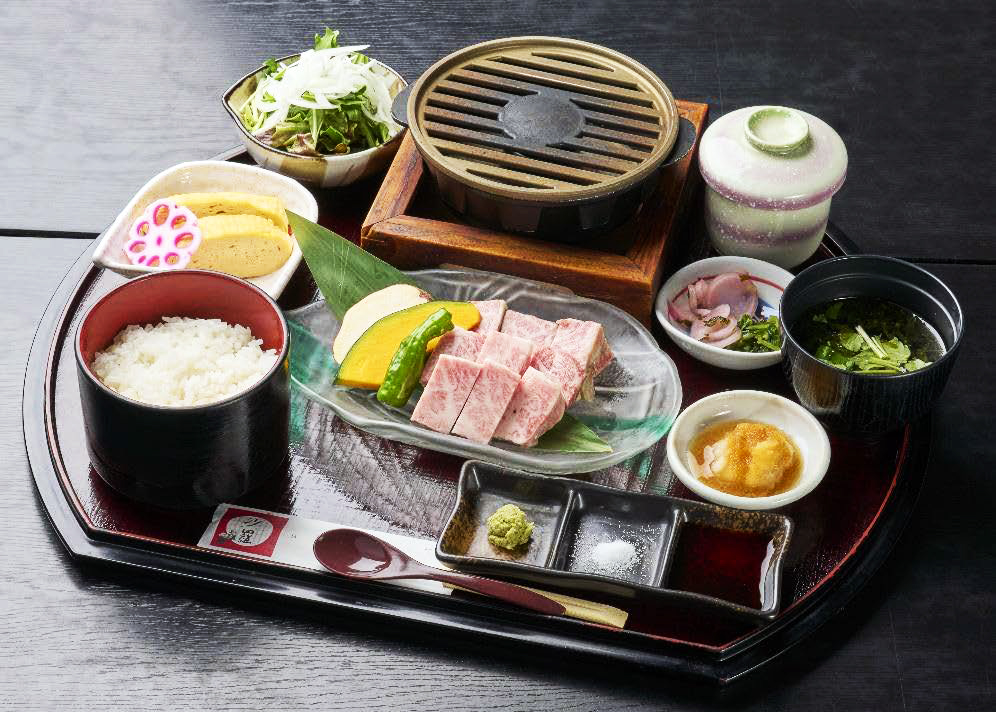近江牛ロースステーキ膳